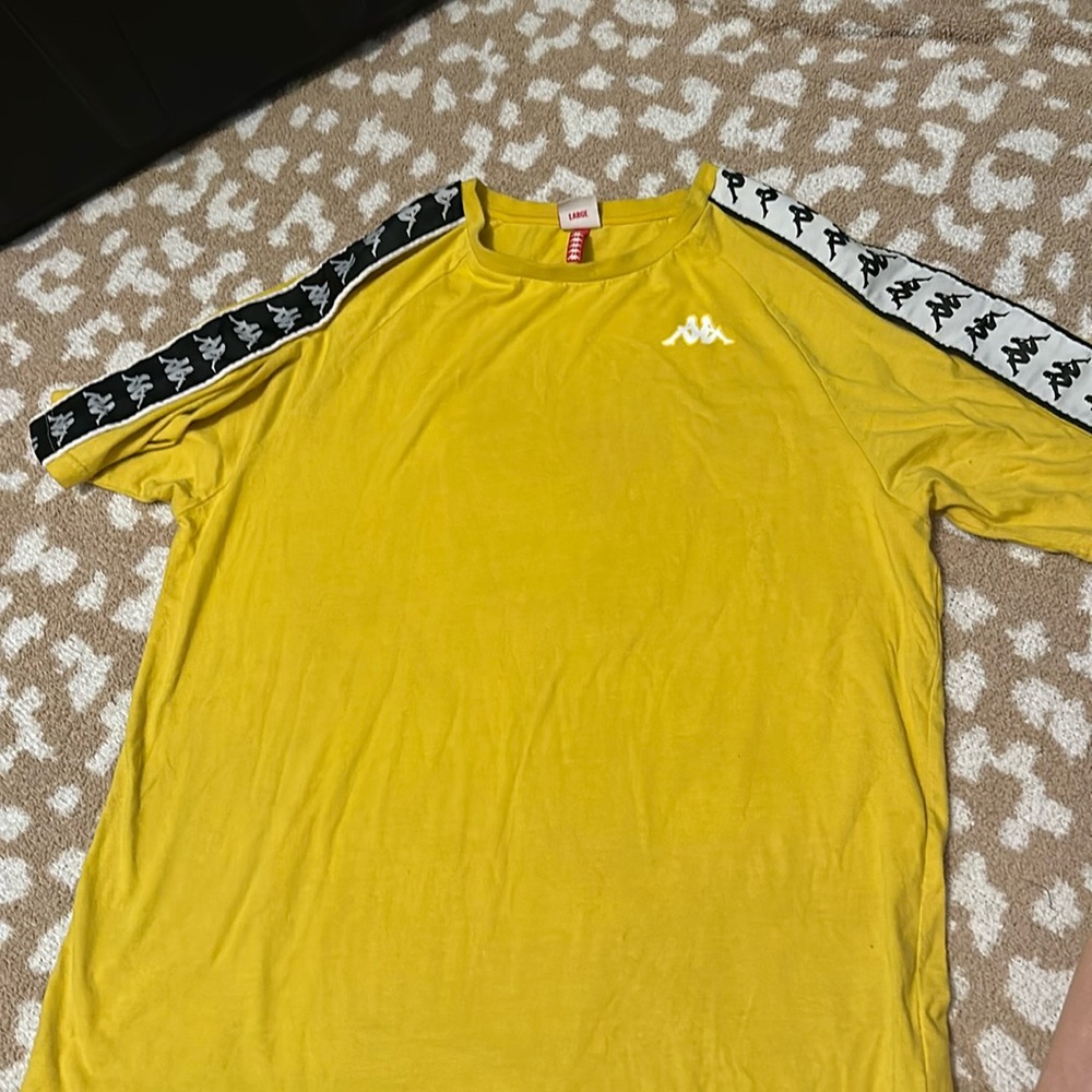 Kappa Tee- Yellow
